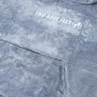 Two Bare Feet Kids Towelling Changing Robe - Grey Extra Image 2 Preview
